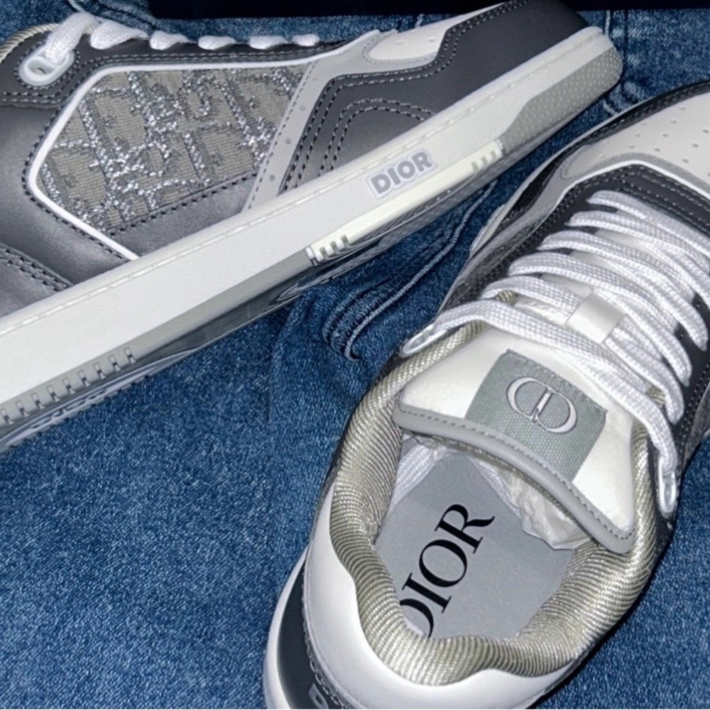 Pre-Owned Dior B23 Low-Top Sneakers - Men’s Size [6]- Excellent Condition